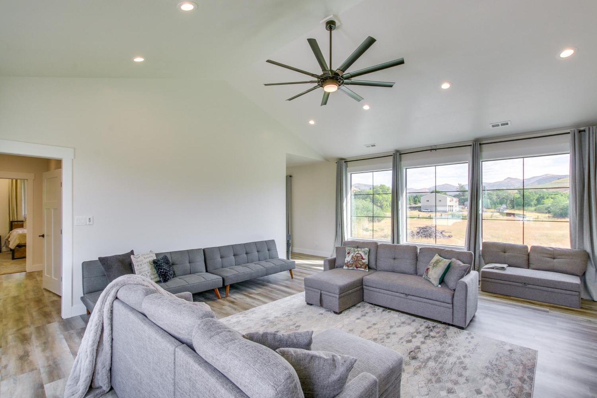 Spacious Idaho Home On Scenic Cub River! Preston المظهر الخارجي الصورة