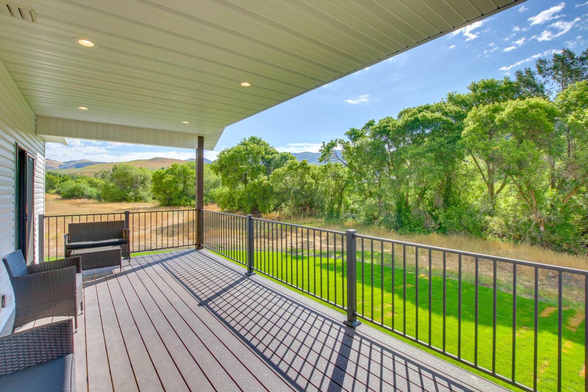 Spacious Idaho Home On Scenic Cub River! Preston المظهر الخارجي الصورة